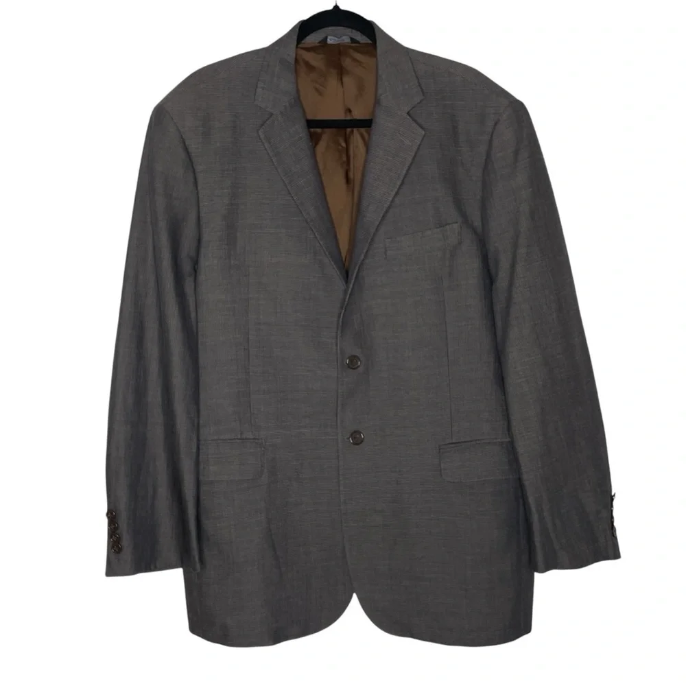 Yves Saint Laurent 100% Wool Mens Blazer Sport Coat Business Career Wear